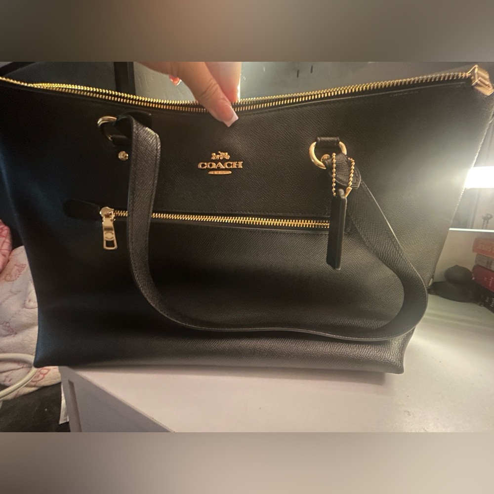 Chic Black Coach Purse